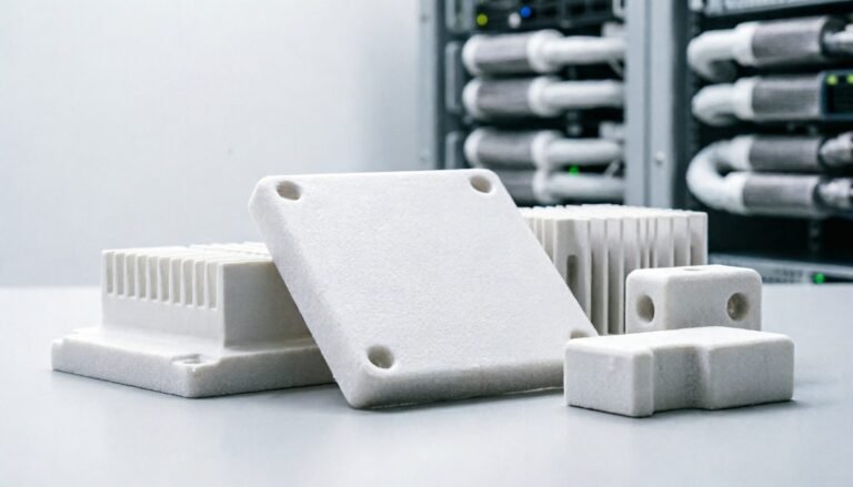 Ceramic components for liquid cooling and thermal management