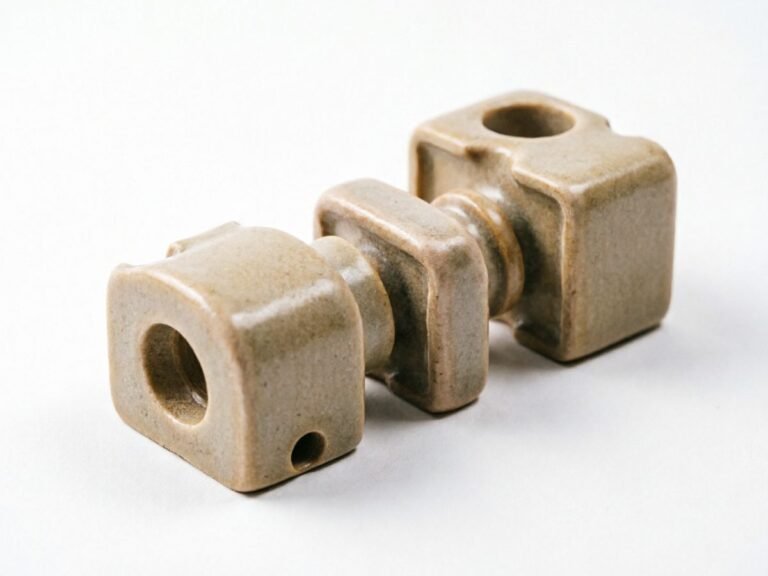 Custom ceramic alignment components